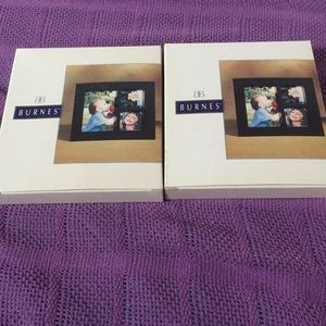 Burnes (Bundle of 2) ‘3 Picture Black Collage’ Picture Frames New in Box
